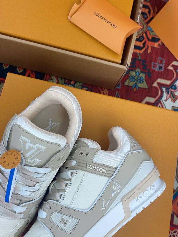 ルイヴィトン靴素材ディテール